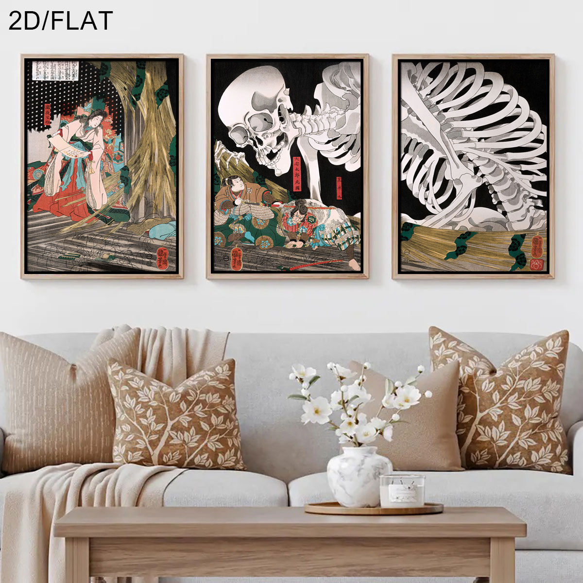 Photography Design - Lot de 3 tableaux sur toile