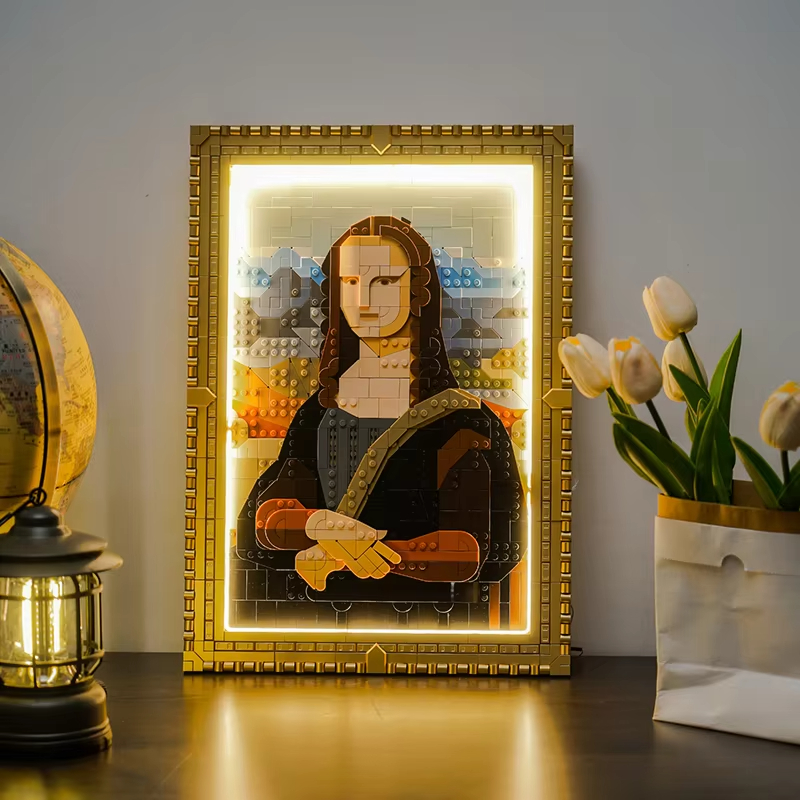 Photography Architecture - Blocs de construction DIY Mona Lisa