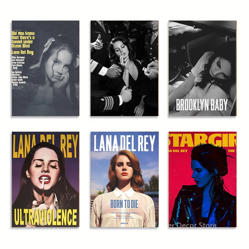 Photography Design - Lizzy Grant Lana Del Rey affiche