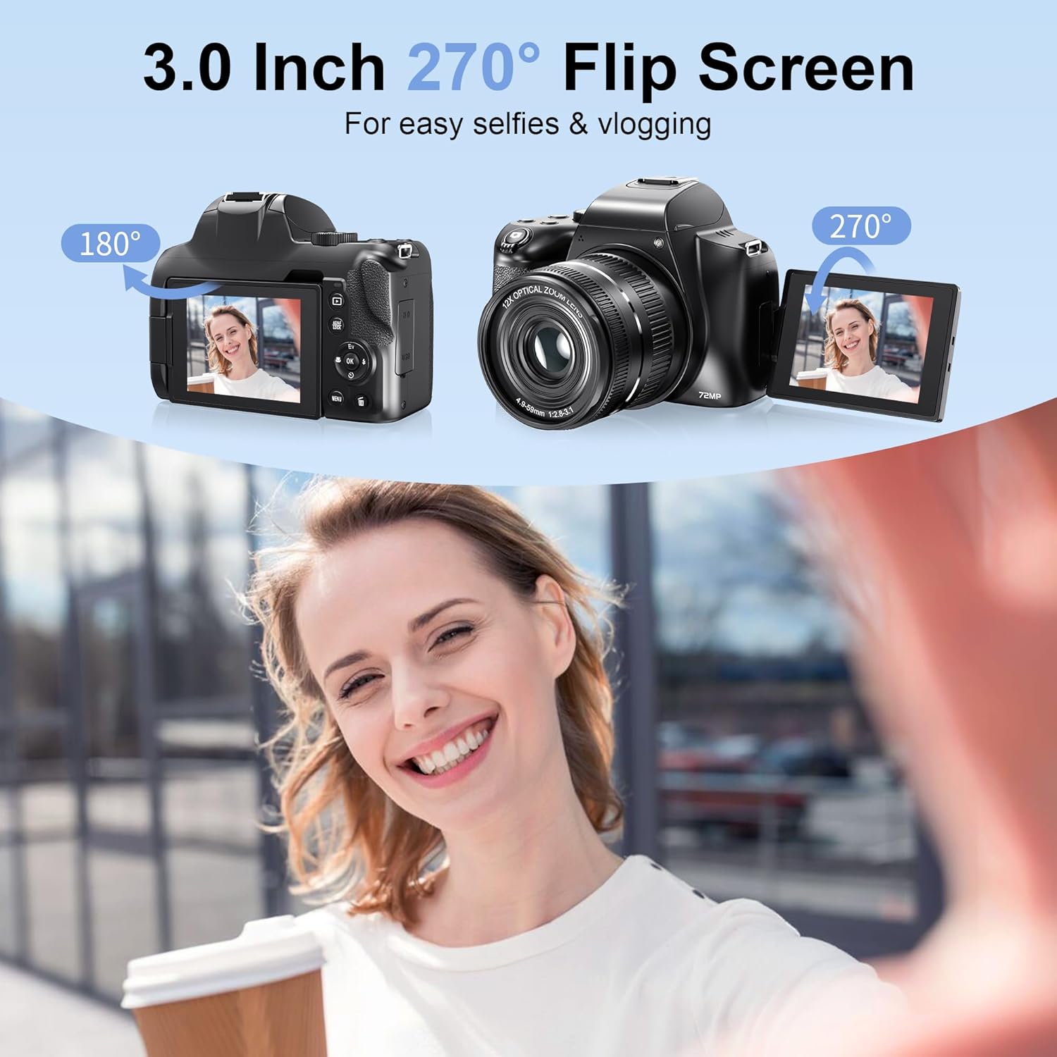 Photography Natural Lighting - Appareils photo numériques 72MP pour la