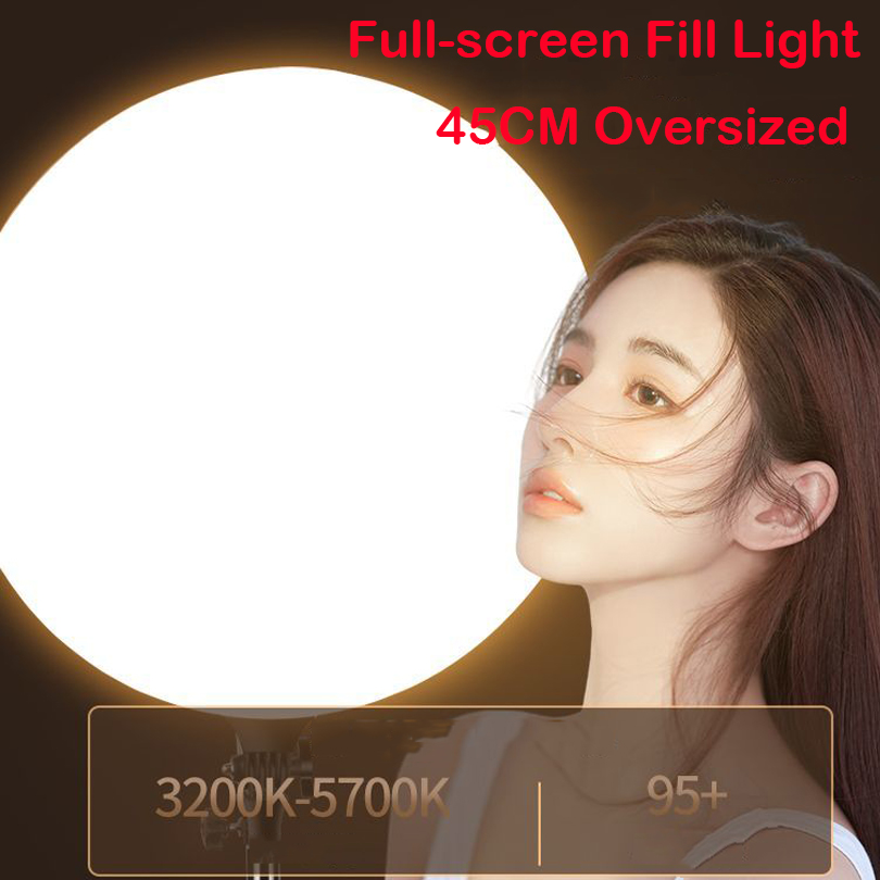 Photography Umbrella Lighting Kit - Kit d'éclairage vidéo LED de grande