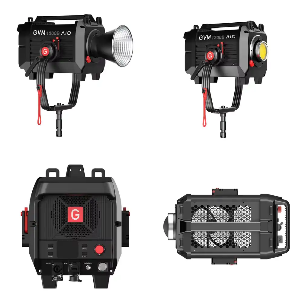 Photography Video - Projecteur vidéo LED COB bicolore GVM