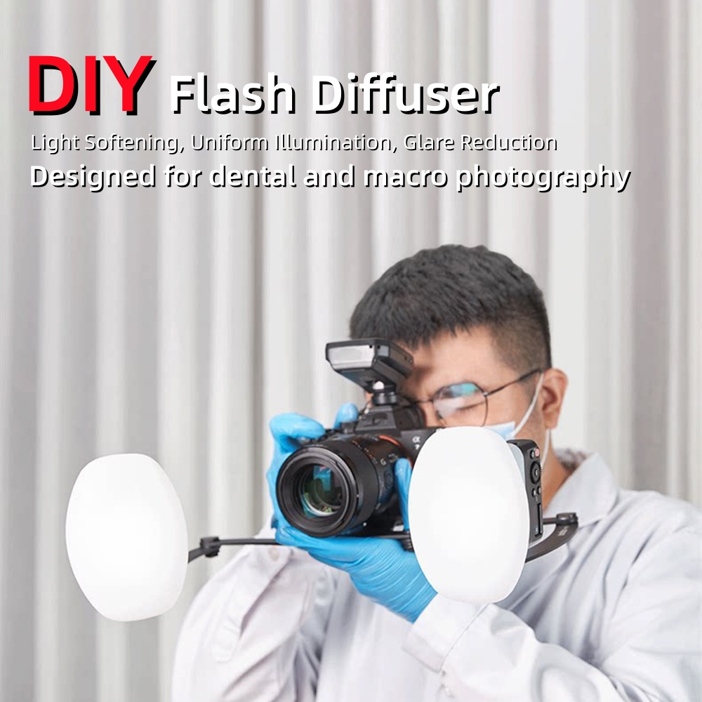 Photography Natural Lighting - Diffuseur de flash macro dentaire en