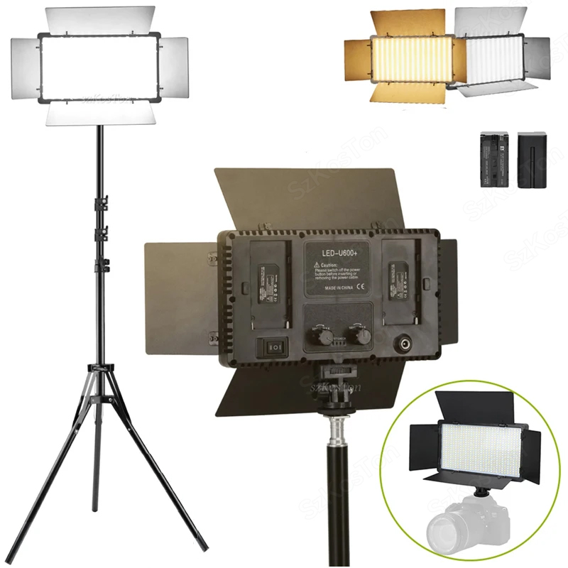 Photography Umbrella Lighting Kit - Ufemale-Lumière LED U800 pour Studio Photo