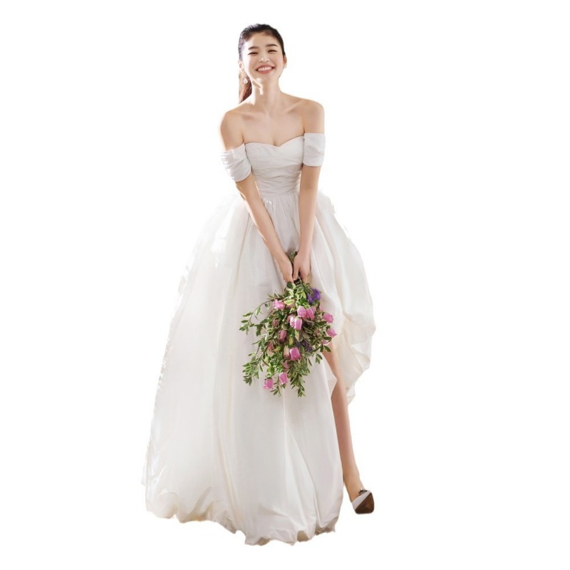 Robe de mariée simple à une ép - Photography Natural Lighting avis et prix