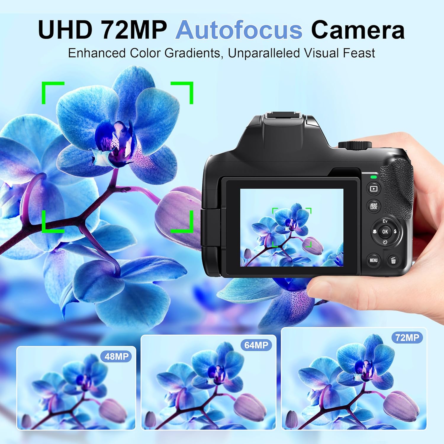 Appareil photo numérique HD 4K - Photography Natural Lighting avis et prix