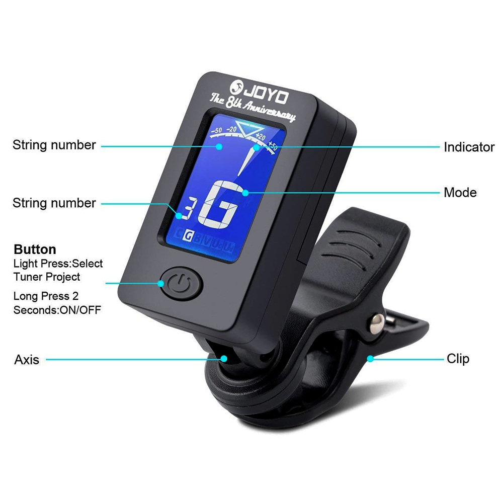 JOYO accordeur de guitare JT-0 - Photography Digital avis et prix