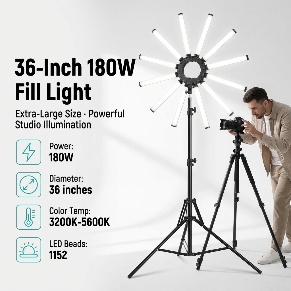 Kit d'éclairage photo multi-tu - Photography Youtube avis et prix