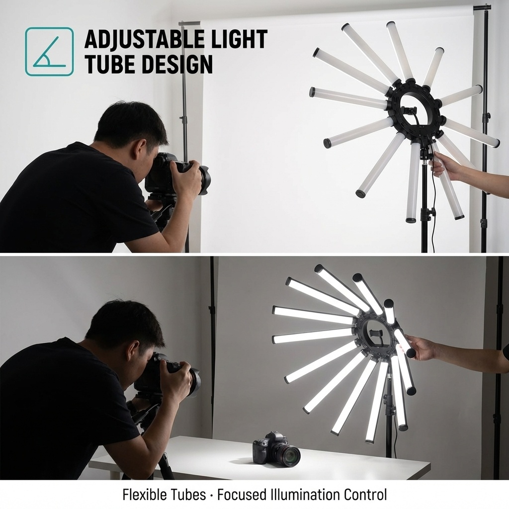 Kit d'éclairage photo multi-tu - Photography Youtube avis et prix