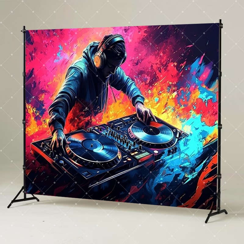 Décoration de fête DJ Hip Hop, - Photography Treatment avis et prix