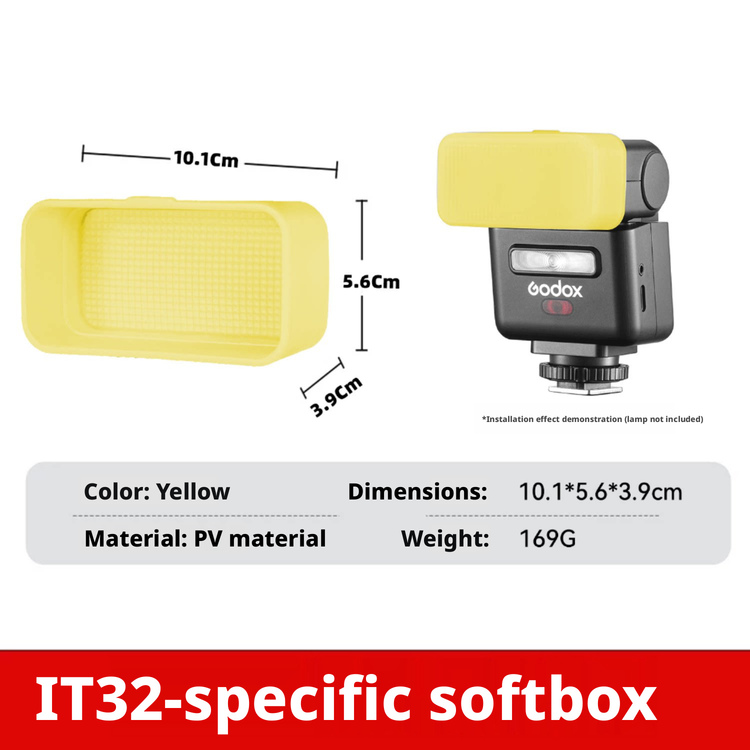 Diffuseur pour flash Godox iT3 - Photography Yellow Light avis et prix