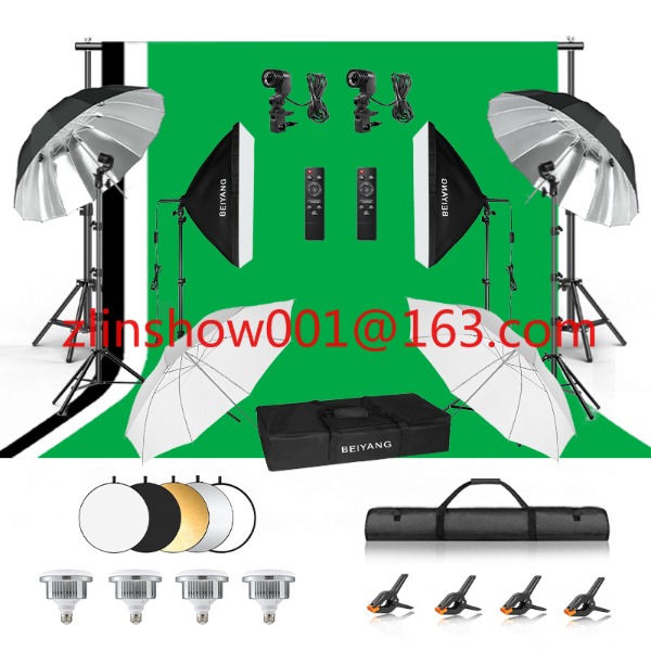 Équipement de Studio Photo 2.6 - Photography Umbrella Lighting Kit avis et prix