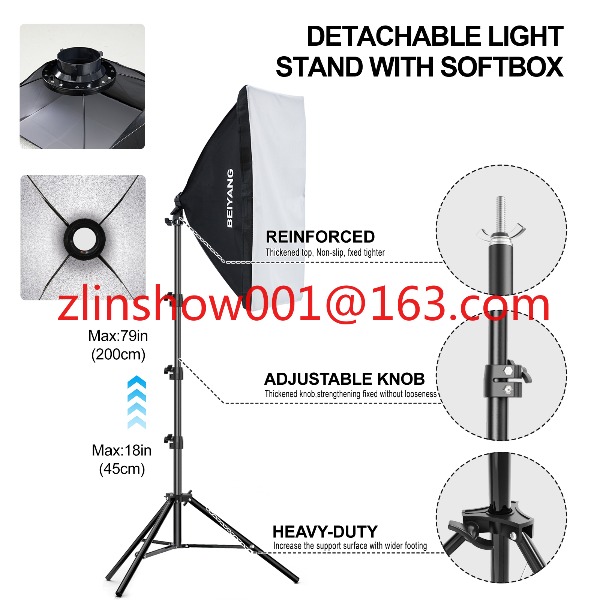 Équipement de Studio Photo 2.6 - Photography Umbrella Lighting Kit avis et prix