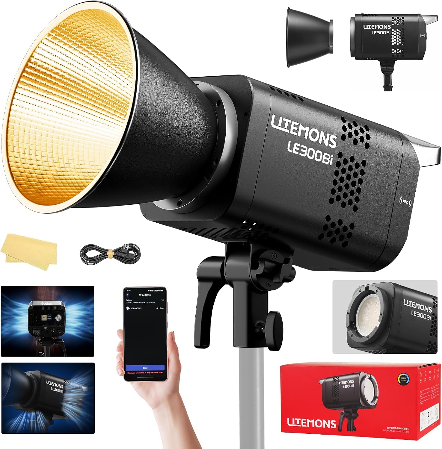 Kit d'éclairage vidéo LED RGB, - Photography Youtube avis et prix