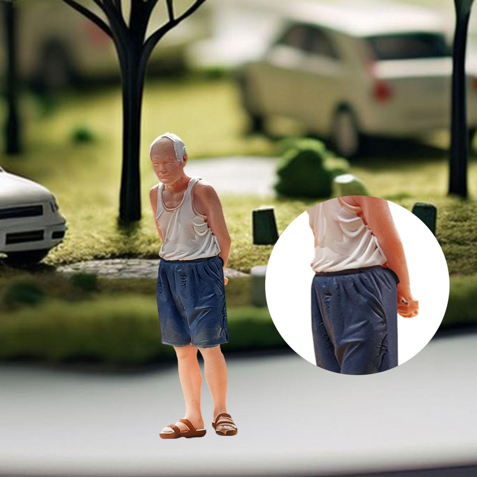 Figurine miniature de vieil ho - Photography Of A Man avis et prix