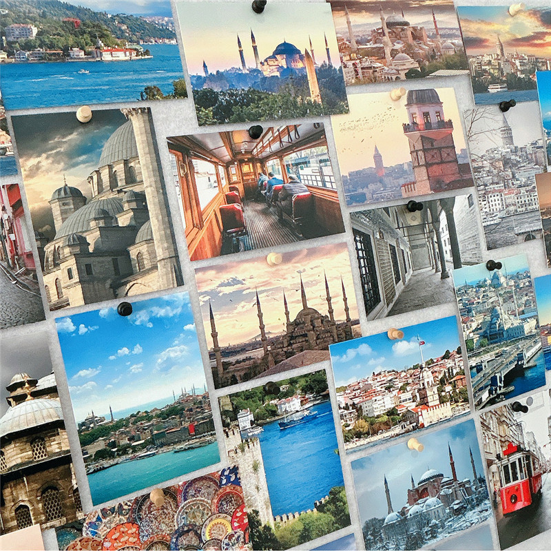 30 pièces 10x14cm voyage paysa - Photography Video avis et prix