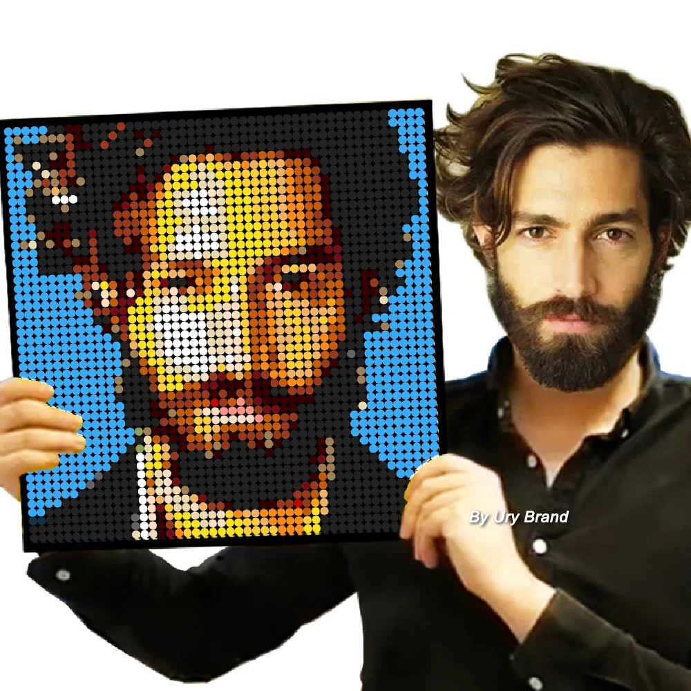 Peinture Mosaïque Pixel Art Pe - Photography Architecture avis et prix