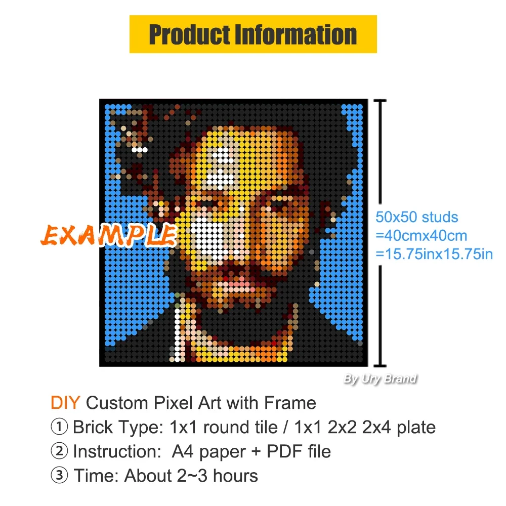 Peinture Mosaïque Pixel Art Pe - Photography Architecture avis et prix