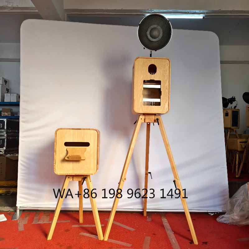 Photomaton rétro en bois avec  - Photography Digital avis et prix