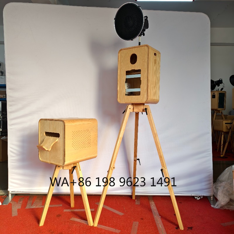 Photomaton rétro en bois avec  - Photography Digital avis et prix
