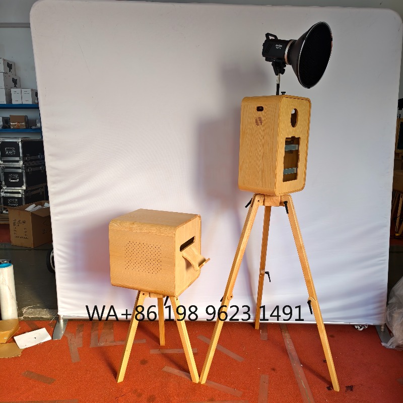 Photomaton rétro en bois avec  - Photography Digital avis et prix